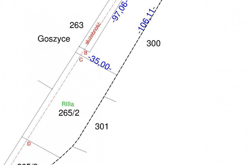 krakowski, Kocmyrzów-Luborzyca, Goszyce, Działka zagrodowa 3000m2 Goszyce