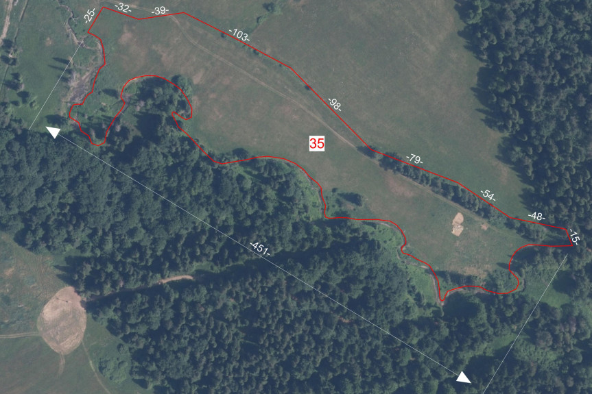 gorlicki, Sękowa, Krzywa, Działka rolna 3000m2 Krzywa / gm. Sękowa