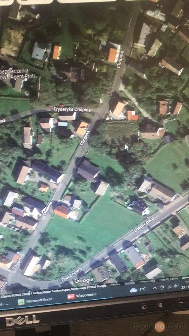 Działka 1830 m2 Popielów